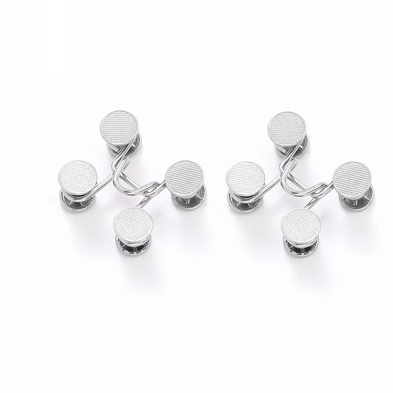 2Pcs Skirt Pants Tighten Waist Brooches Jeans Adjustable Waist Clip Button Pearl Women'S Brooch Set DIY Clothing Accessories