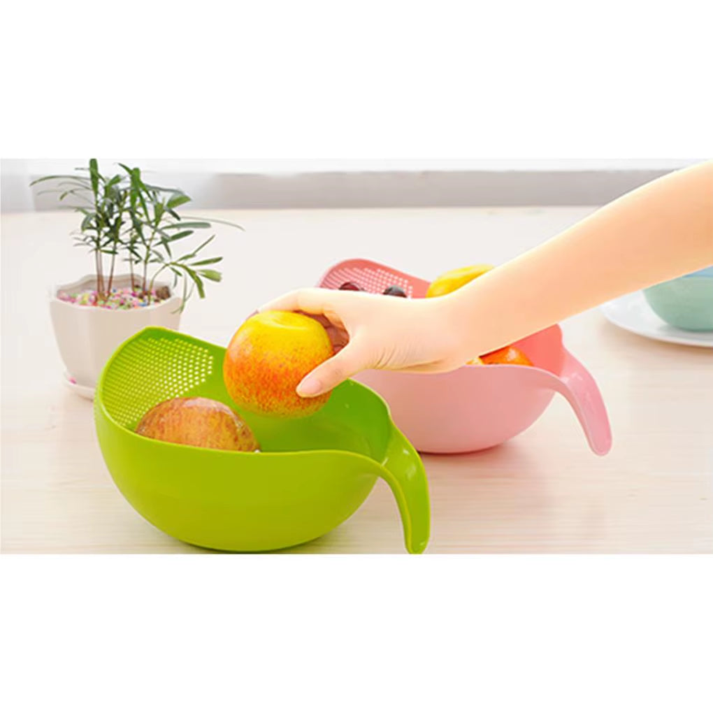 Rice Washing Filter Strainer Basket Colander Sieve Fruit Vegetable Bowl Drainer Cleaning Tools Home Kitchen Kit Kitchen Tools