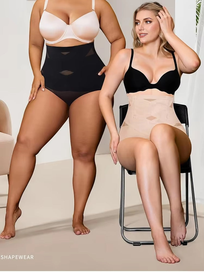 High Waisted Shapers Control Panties Slimming Abdomen Tummy Control Waist Trainer Shapewear Butt Lifter Underwear Body Shaper